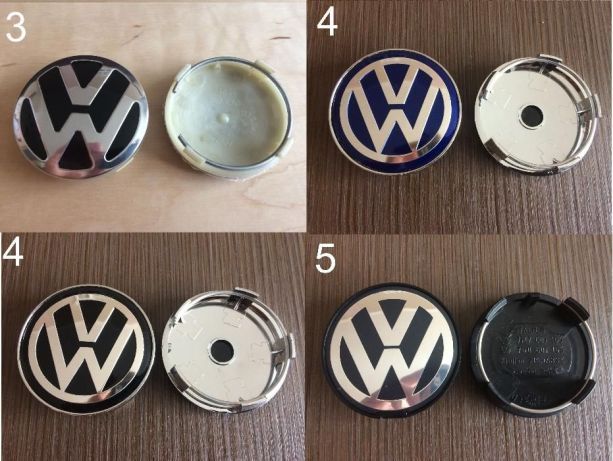 Колпачки в диски Volkswagen ковпачки фольксваген заглушки VW колеса