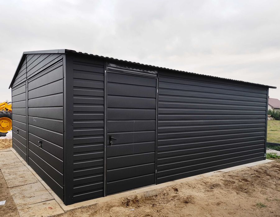 Podwójny Garaż Blaszny + Drzwi w CENIE