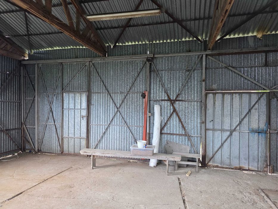 Garaż blaszany duży