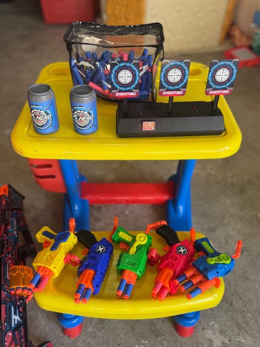 Armas nerf com dardos