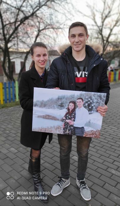 Портрет на холсті по фото, Друк картин на полотні з підрамником Якість