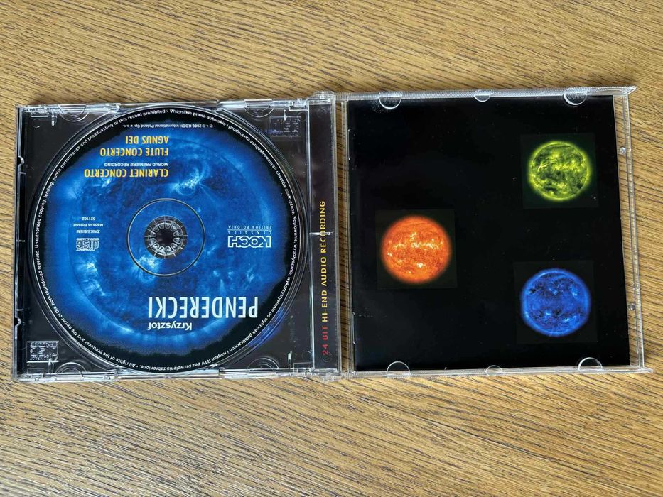 Penderecki – Clarinet Concerto CD