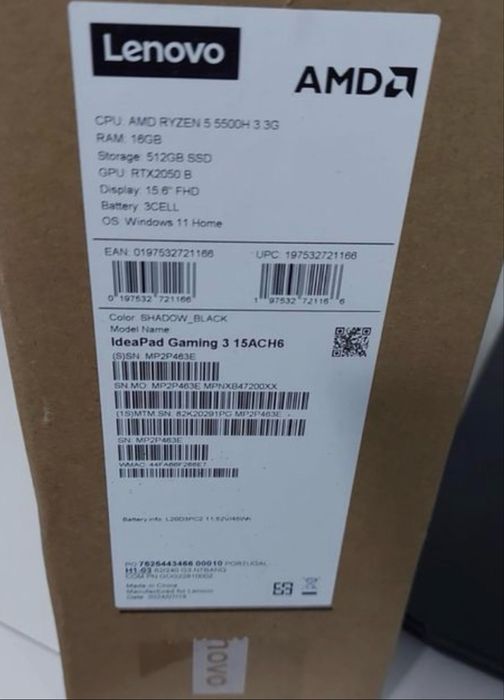 Lenovo Ideapad Gaming 3