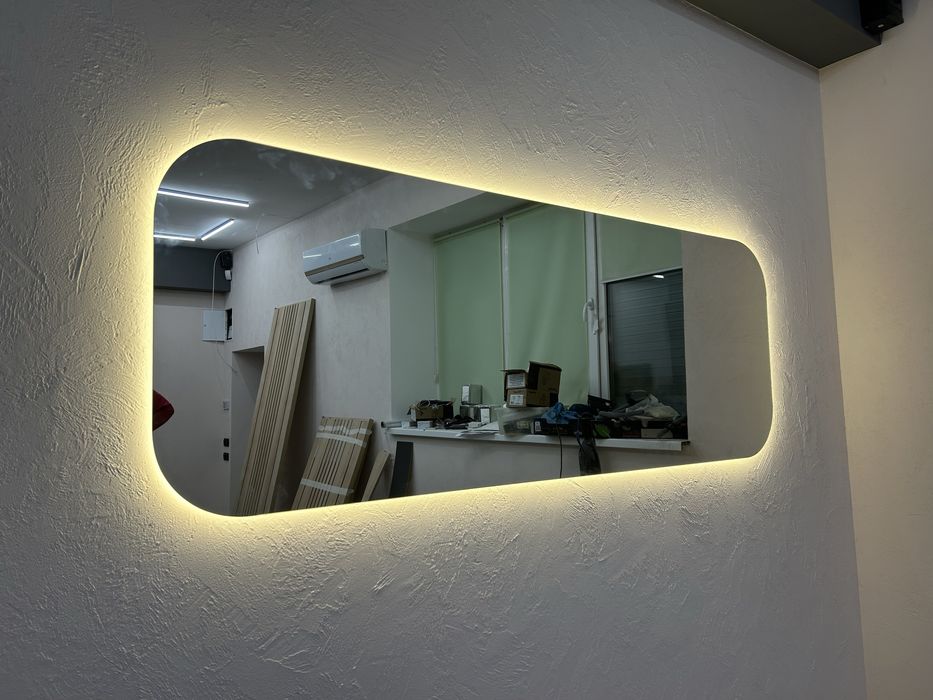 дзеркало з підсвіткою / зеркало с подсветкой / дзеркало в рамі