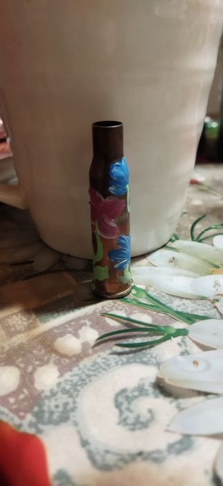 Гільзи розмальовані