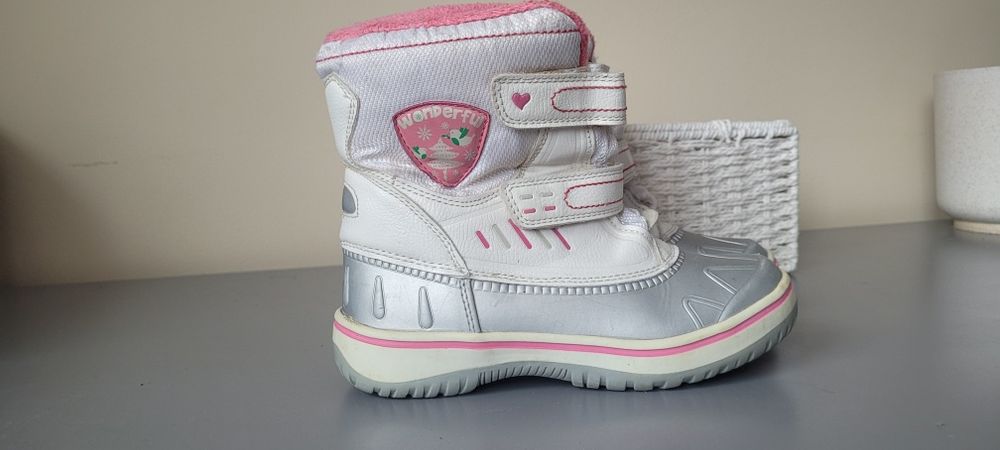 Buty śniegowe dla dziewczynki