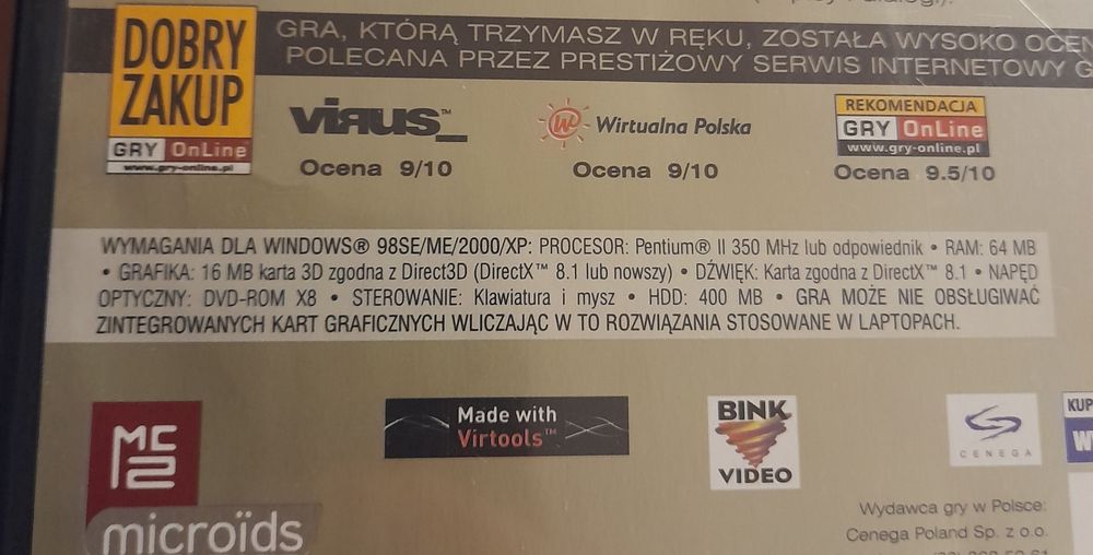Syberia Złota Edycja gra PC