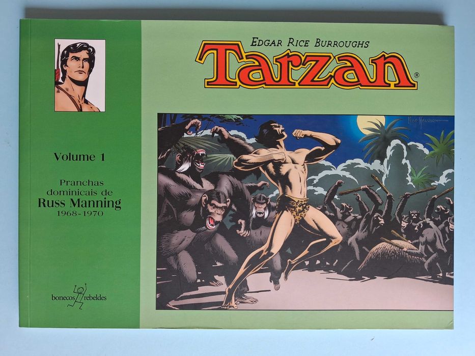 TARZAN : Pranchas Dominicais de Russ Manning - Volume 1