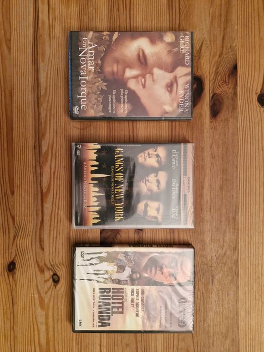Dvd's 8 abertos 3 ainda embalados