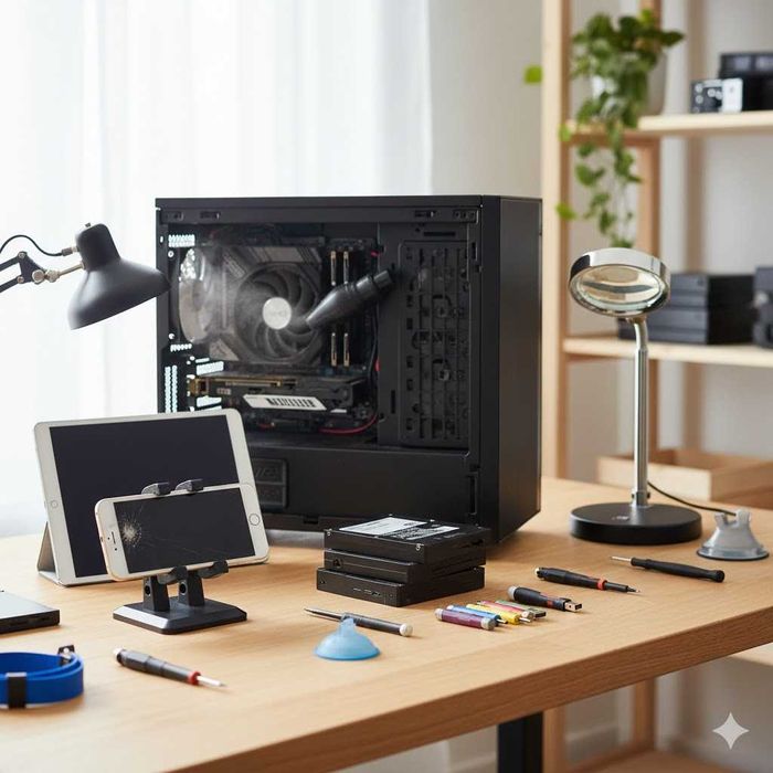 Reparação de Telemóveis, Consolas e PCs Gaming e PenDrives