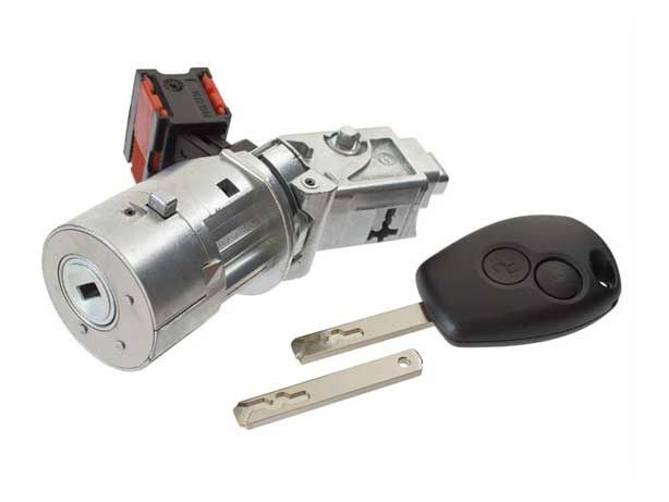 Canhão Ignição + Chave Renault Clio 3, Renault Twingo, Modus (NOVO)