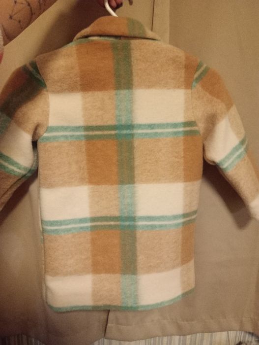 Новое пальто на девочку 98-104