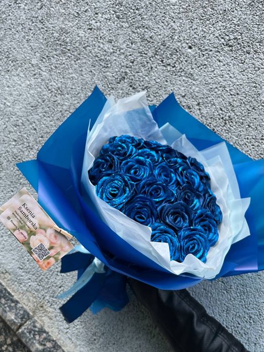 Букети з атласної стрічки