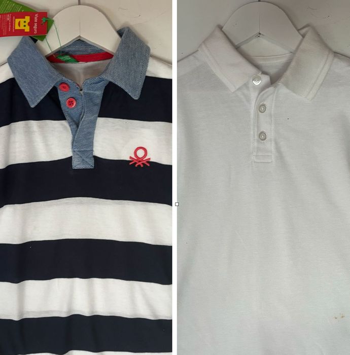 Koszulka polo 2 sztuki NOWE rozmiar 110 BENETTON