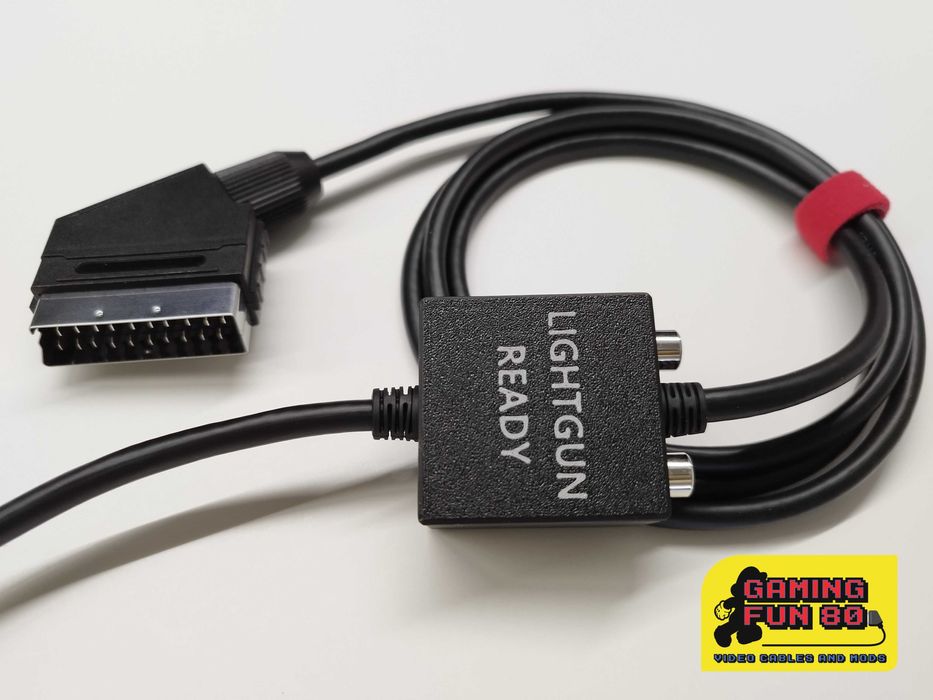 Sony Playstation 2 - Cabo Scart RGB Csync Guncon