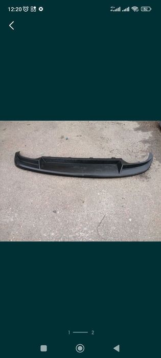 Накладка юбка бампер Skoda Octavia a7