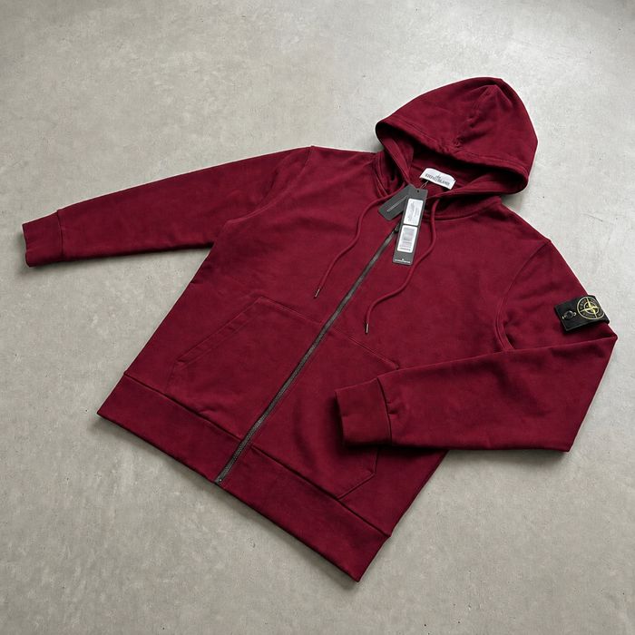 Олх доставка! Зіп-худі stone island | кофта Стон Айленд Бордовий | Стонік зіпка  S M L XL