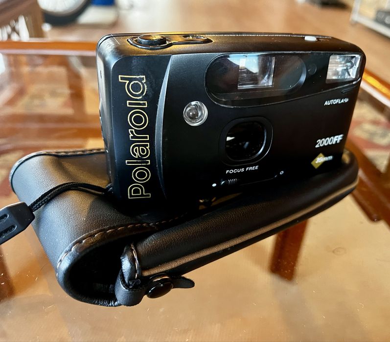 Vintage maquina fotografica polaroid 2000FF