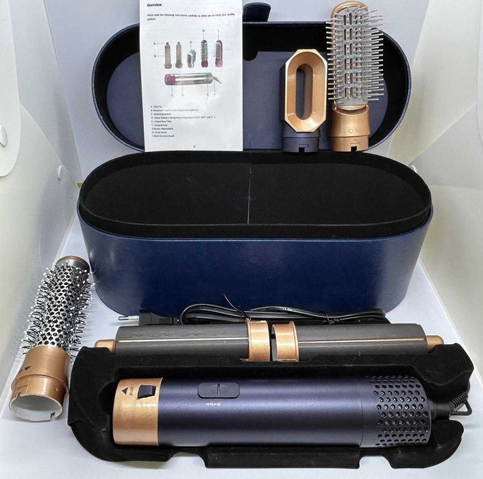 Стайлер Для волосся 5 в 1 + Коробка Чохол Hot Air Styler