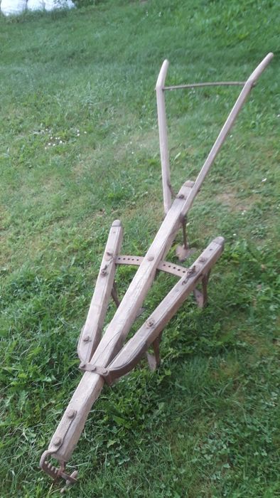 Pług  konny skansen