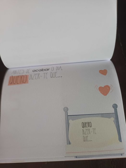 Caderno para pensamentos