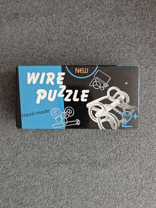 Gra Wire Puzzle metalowe łamigłówki