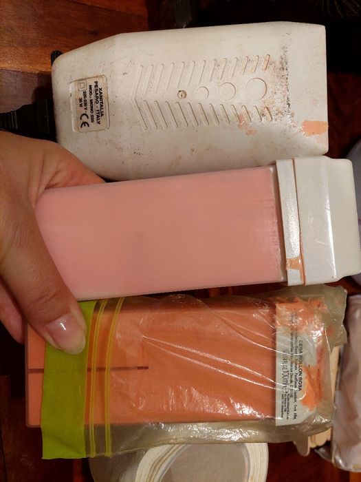 2 kits de cera  quente para depilação