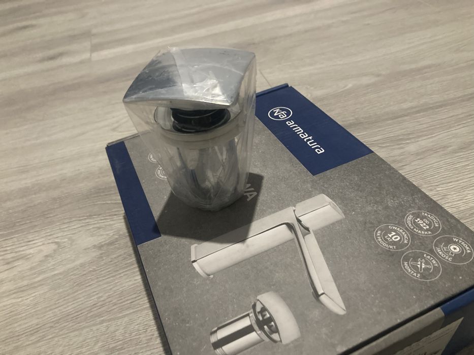 Новий поп-ап змив KFA Armatura • Оригінал • Хром