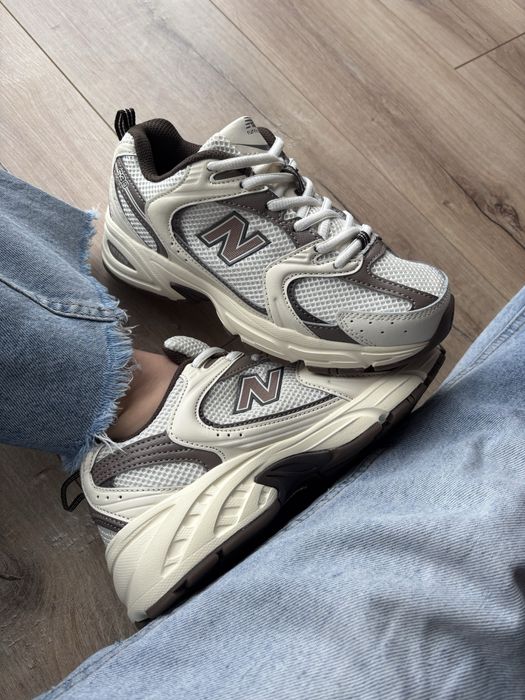!БЕЗ Передплат! New Balance 530 White Brown | кросівки нью беленс