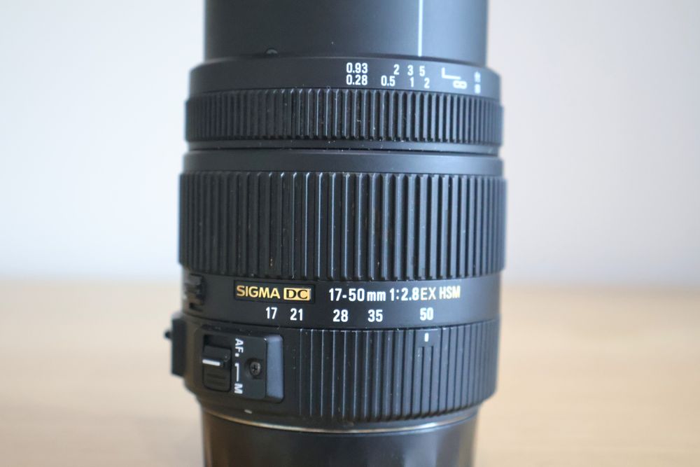 Sigma 17-50mm F/2.8 EX DC OS HSM - Canon EF