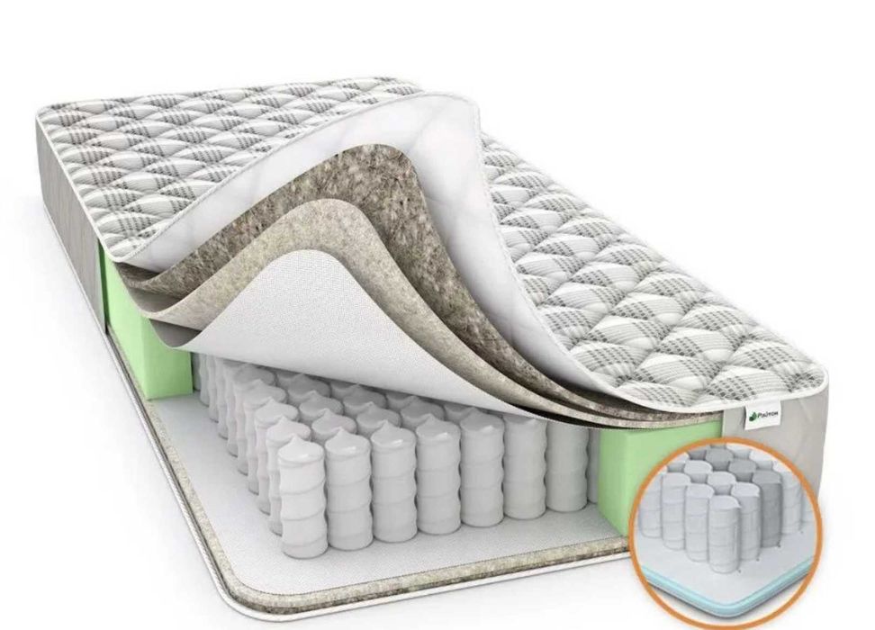 Матрац ортопедичний середній • 160×200, 140×200, 180×200 90×200