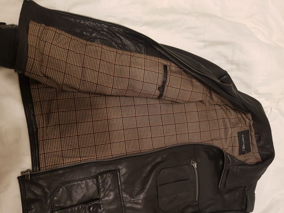 Мужская кожаная куртка