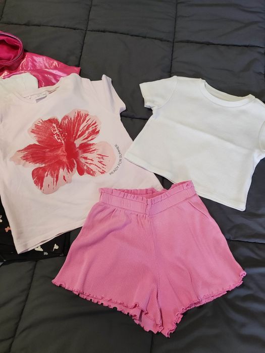 Lote de menina primavera/verão 6/7 anos