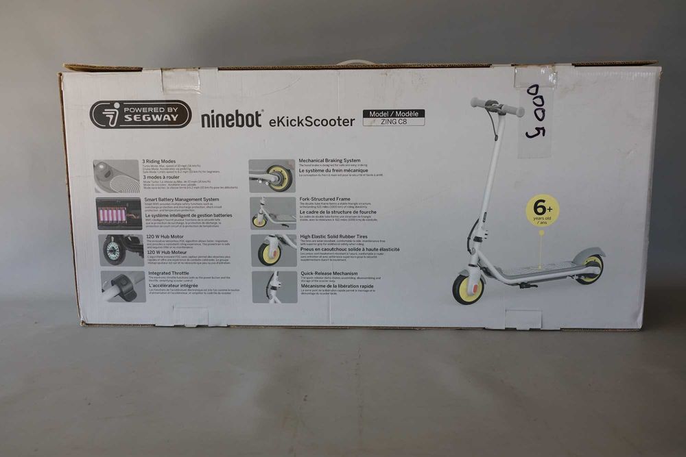Електросамокат Ninebot eKickScooter ZING C8
