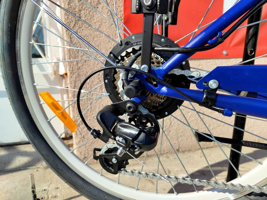 NOWY Rower Elektryczny DOROZHNIK LUX AM Niebieski Roz. 17" *Koła 26*!!