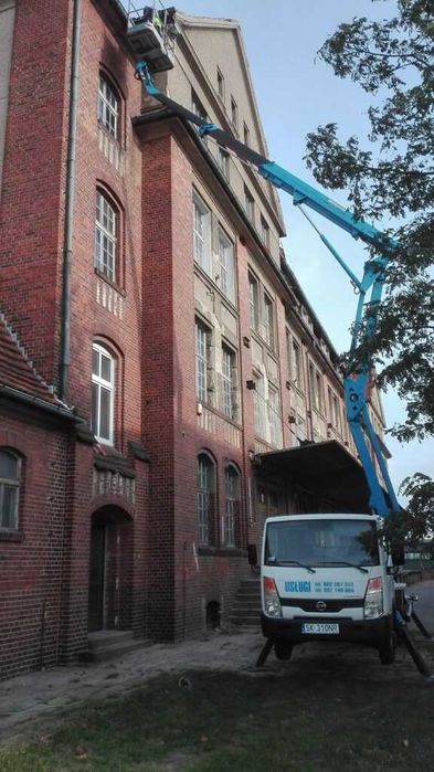 wycinka drzew podnośnik koszowy