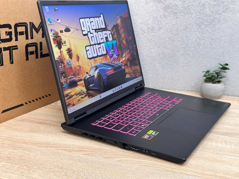 Gigabyte Gaming A16 3WH 165Hz/AMD Ryzen 7-260/16Gb DDR5/1Tb SSD/RTX 5070 8Гб GDDR7/ НОВИЙ!/2 цикли/ігровий Ноутбук/Гарантія!/Гігабайт/АМД/legion/Asus