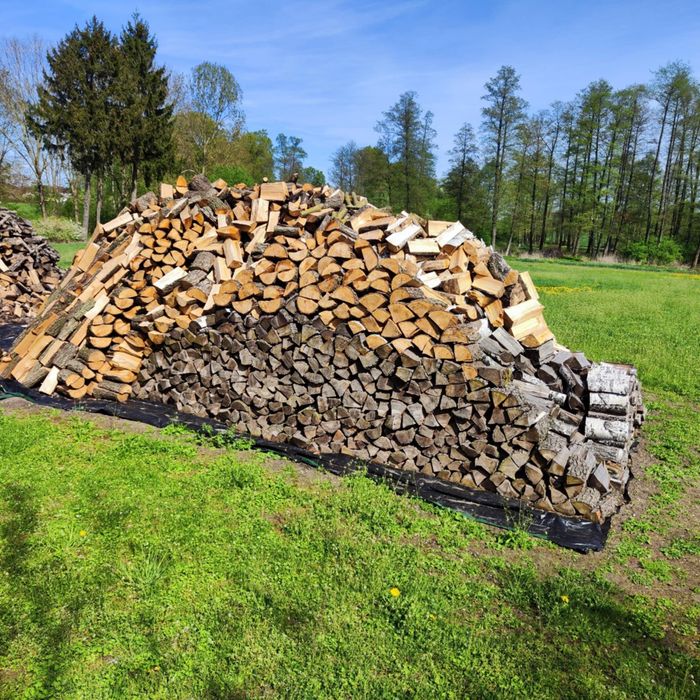 Drewno na opał olchowo brzozowe.