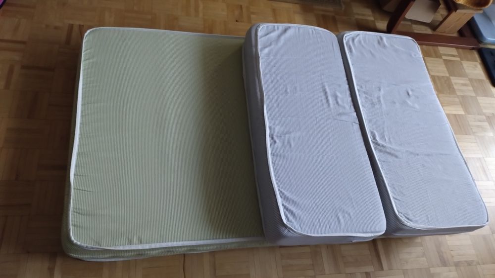 Łóżko rosnące Ikea Trofast z materacem