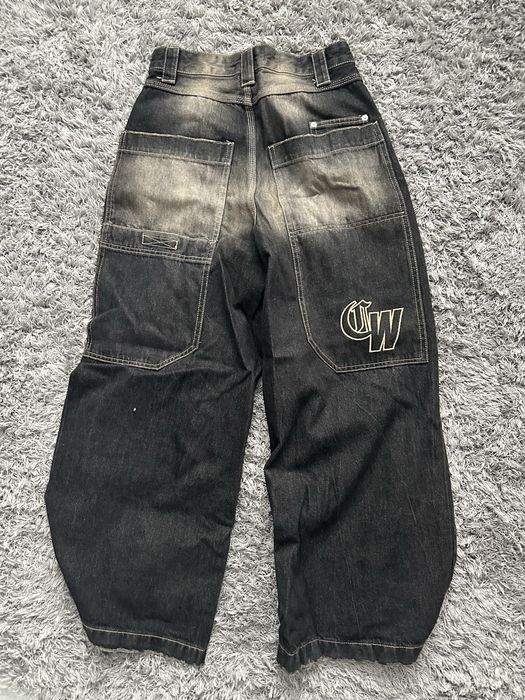 Чорні унісекс джинси Bershka