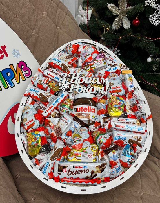 Подарочный набор с конфетами для мамы, девушки, жены, подруги на празд