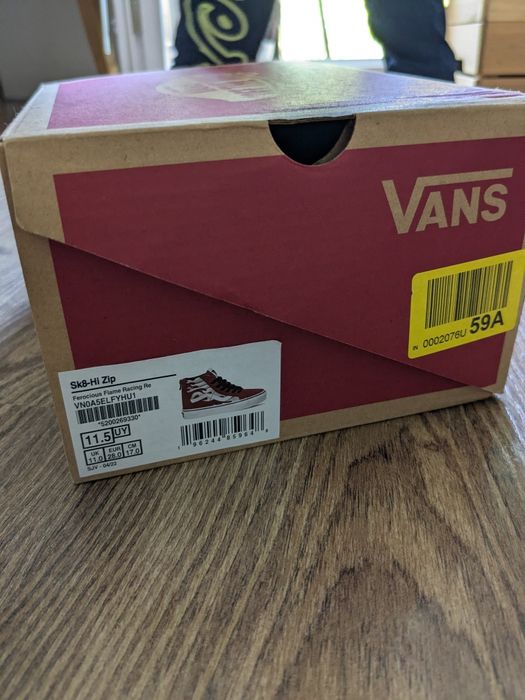 Buty VANS dzieciece Sk8-Hi Zip 28 Eur