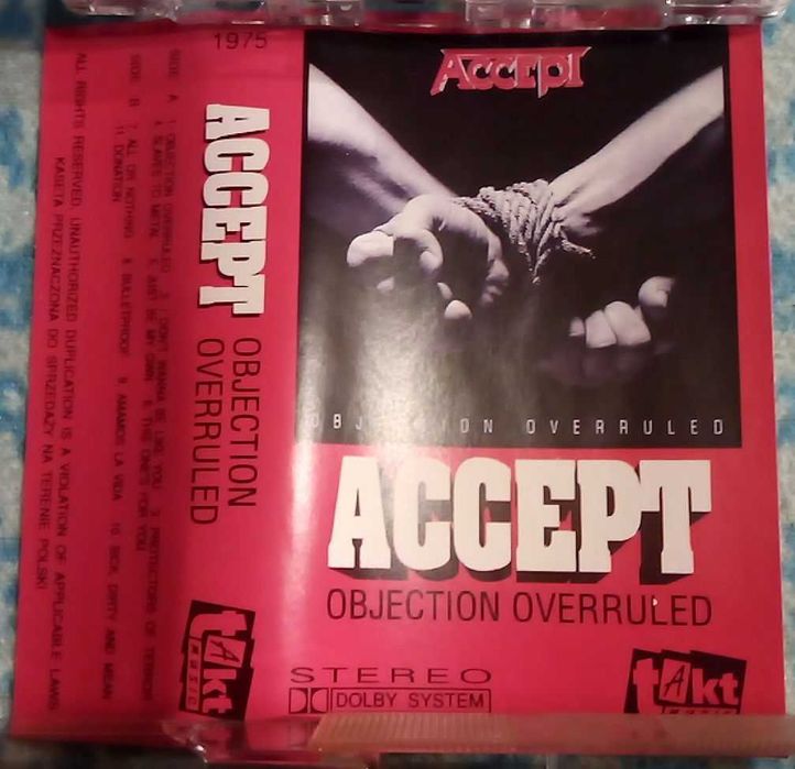 Accept - Objection Overruled -  MC