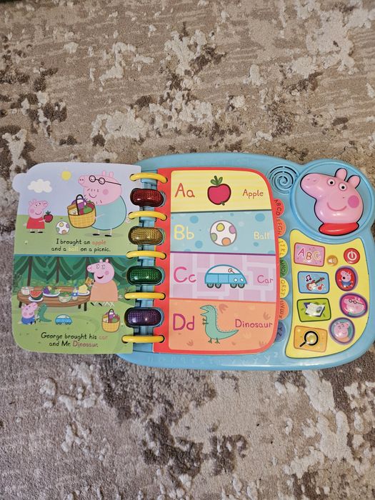 Музична книга Vtech,Пеппа,Твоя Перша Книга