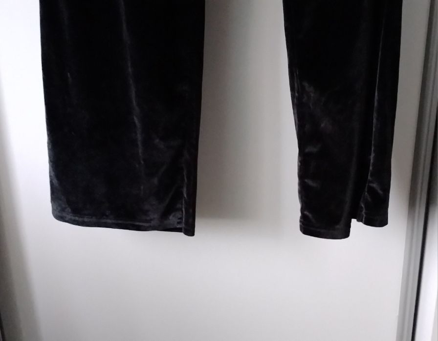 Dresowe spodnie ala welur Juicy rozm.XL