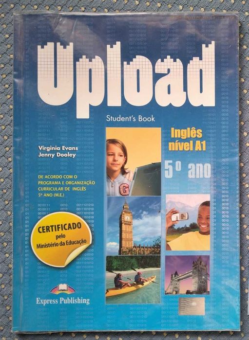 "Upload Inglês 5º Ano - Student's Book" - Ótimo Estado!