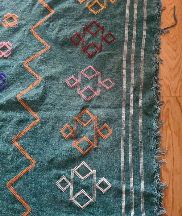 Tapete Kilim em linho