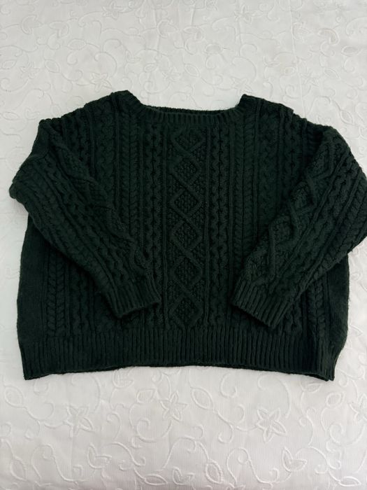Camisola malha verde