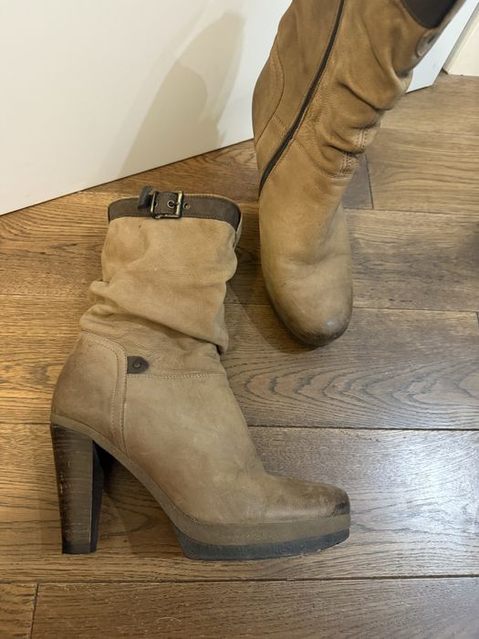 Buty botki  Lasocki skorzane