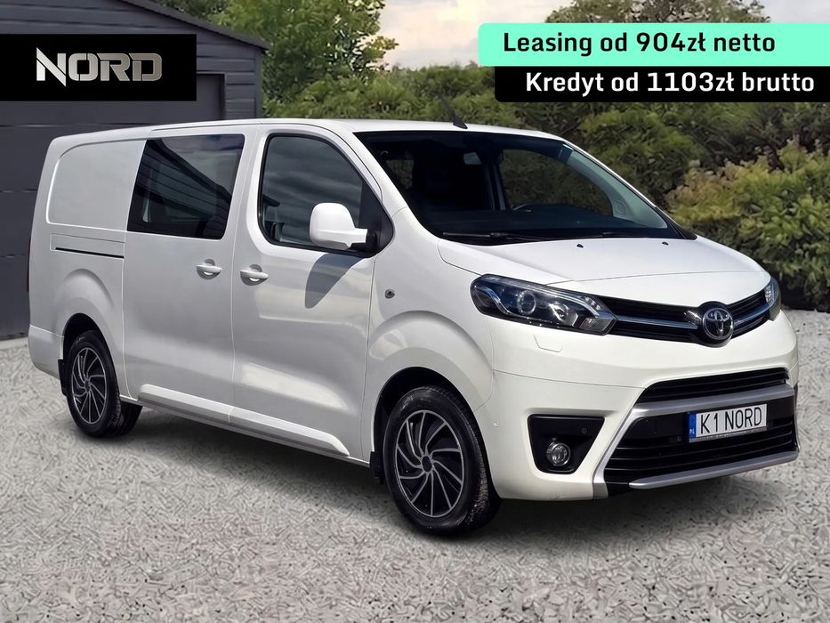 Toyota Proace 4x4 Long Active  *Bezwypadkowy, FV23%, 4x4, Kredytowanie/Leasing, gwarancja 12m gethelp